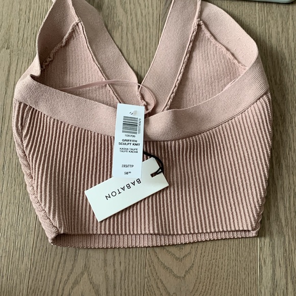 NWT Babaton Griffith Sculpt Knit Halter Top - Picture 6 of 6